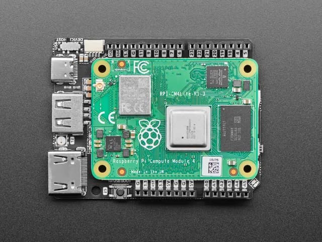 Piunora Lite Carrier для модуля Raspberry Pi 4 от Diodes Delight